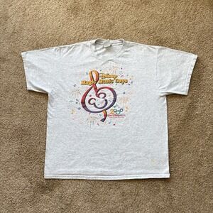 Vintage 2000 Walt Disney World Magic Music Days T Shirt XL